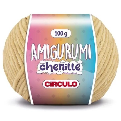 LINHA AMIGURUMI CHENILLE BEGES / MARRONS